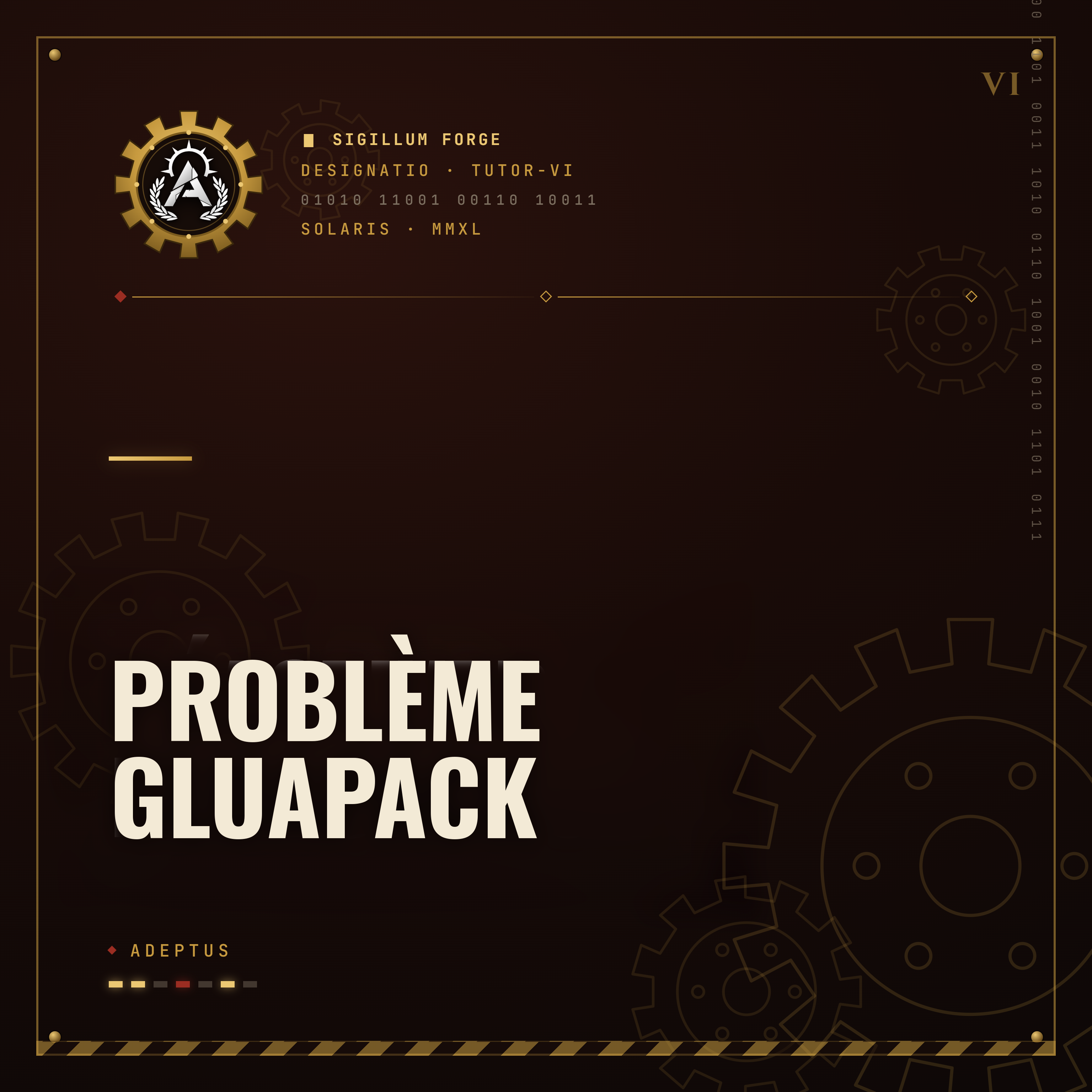 Problème Gluapack