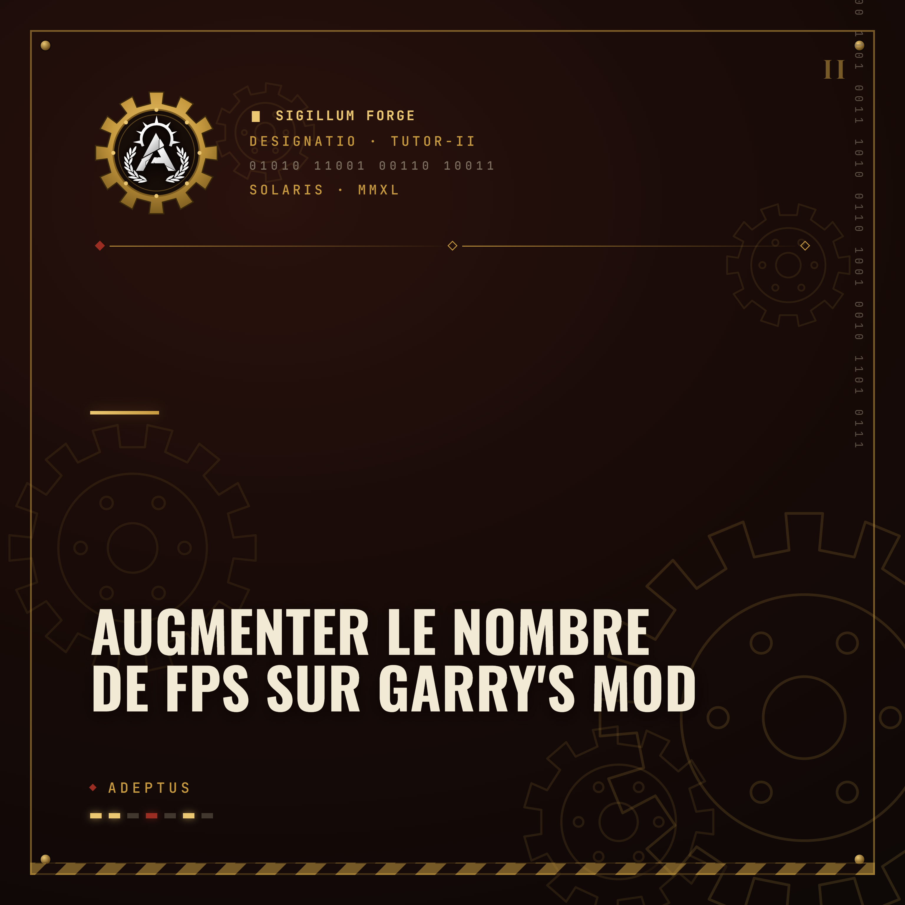 Augmenter le nombre de FPS sur Garry's Mod